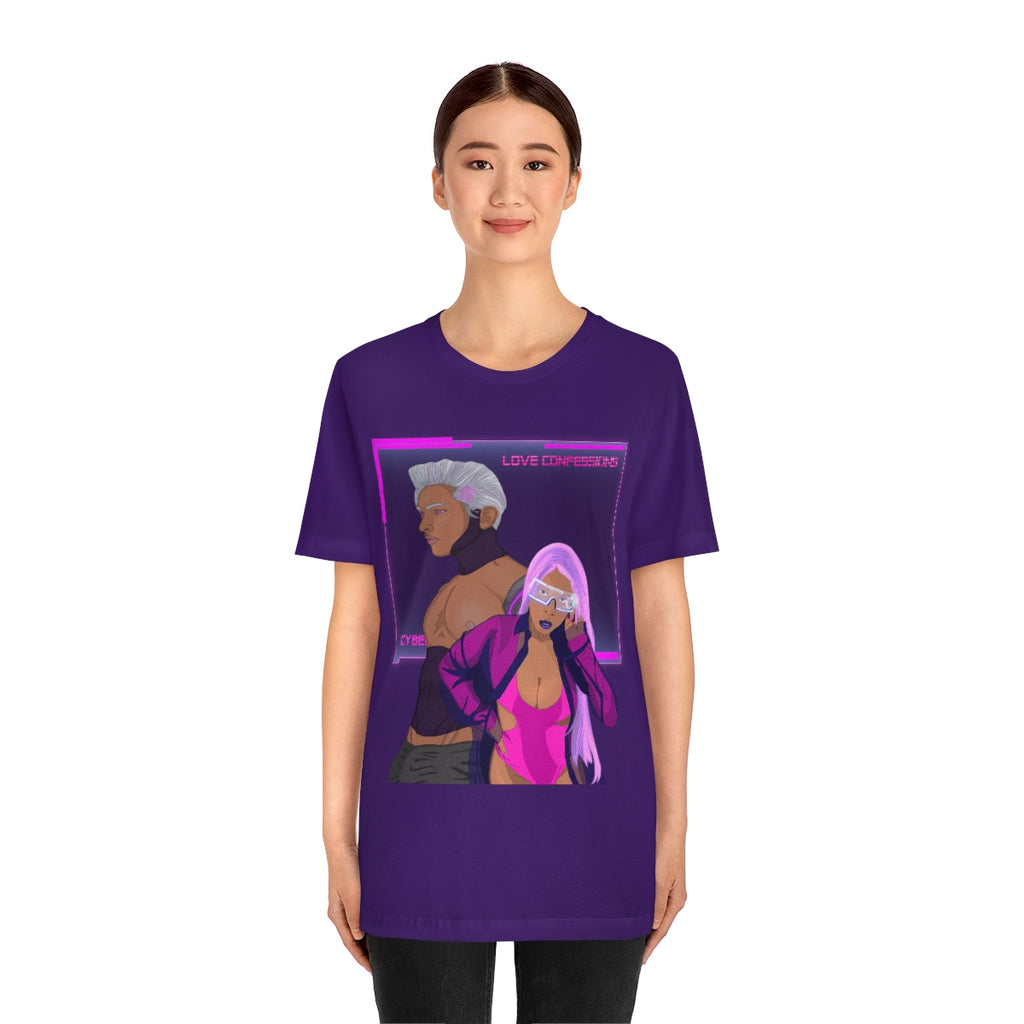 CYBER LOVE Unisex t-shirt